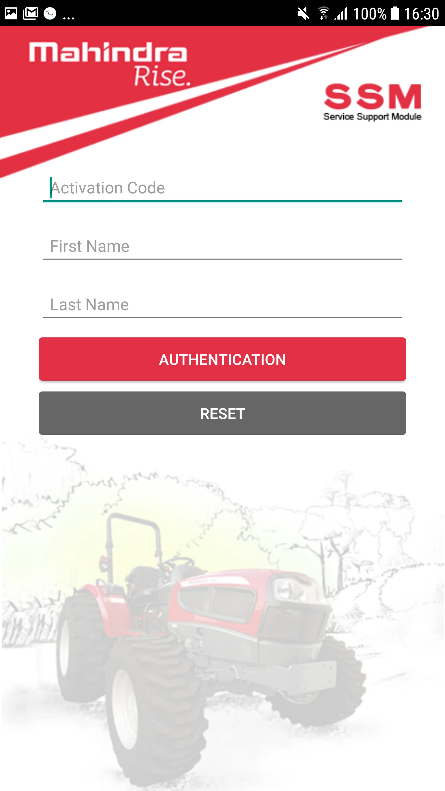 Mahindra SSM screenshot