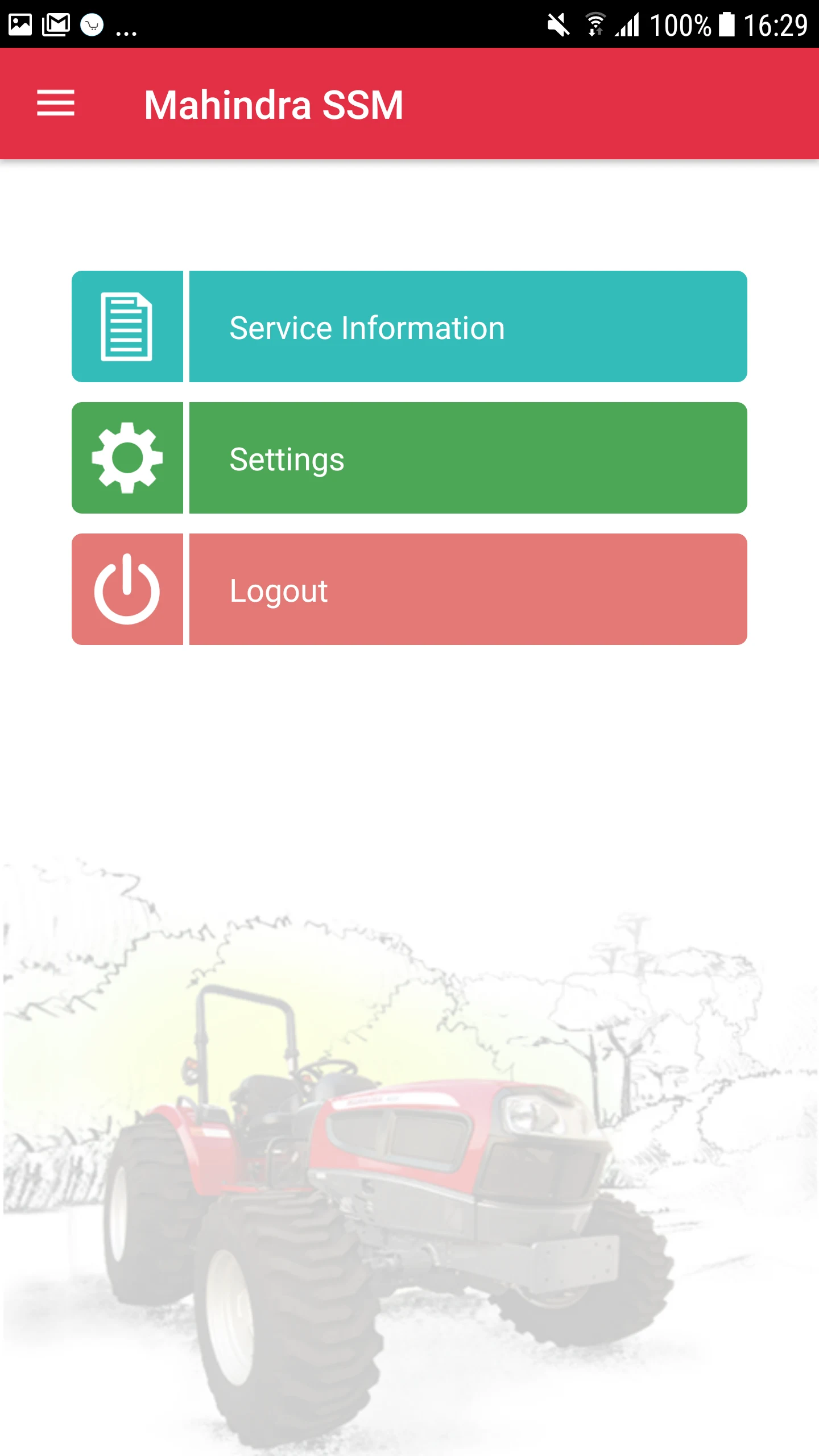 Mahindra SSM screenshot